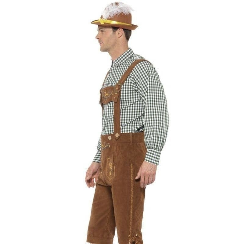Traditional Deluxe Hanz Bavarian Costume Adult Green_3 