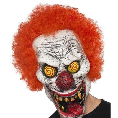 Twisted Clown Mask Adult Red_1 sm-44745