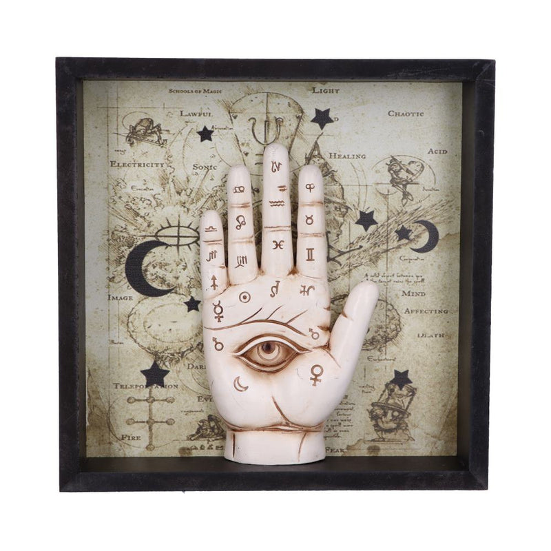 Palmistry Companion Framed Chiromancy Wall Mounted Art