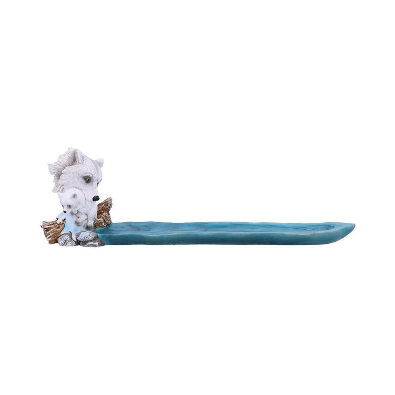 Mothers Watch Wolf Incense Burner Mothers 28.3cm