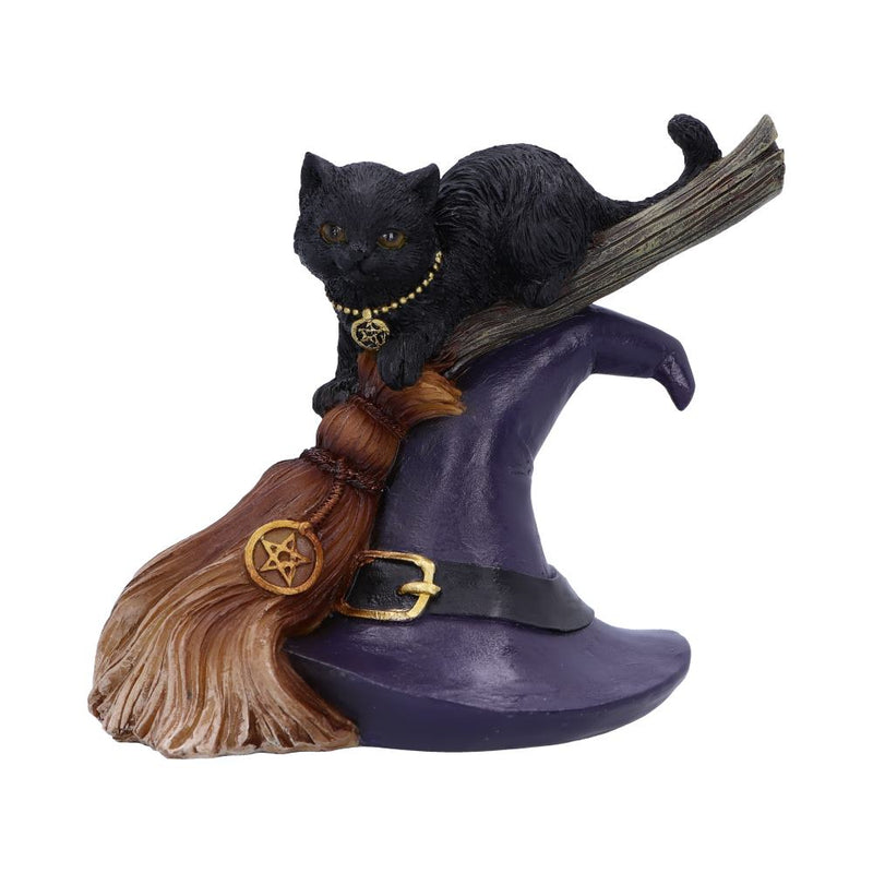 Bewitched Black Cat Ornament 13.3cm