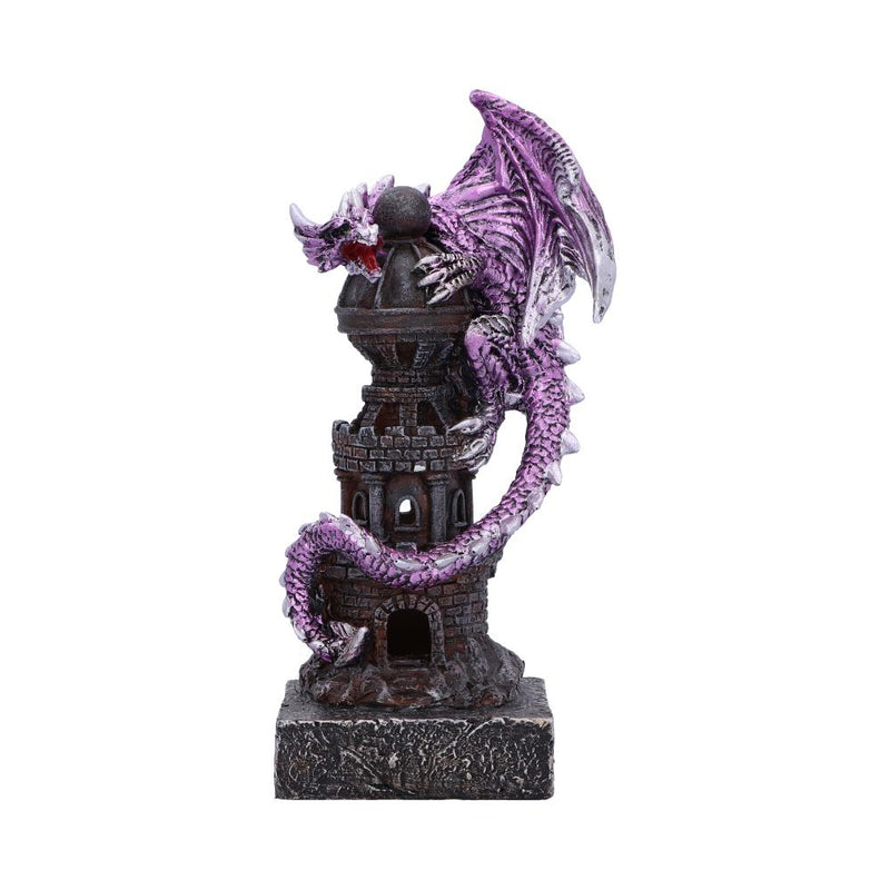 Guardian of the Tower Purple Dragon Figurine 177cm
