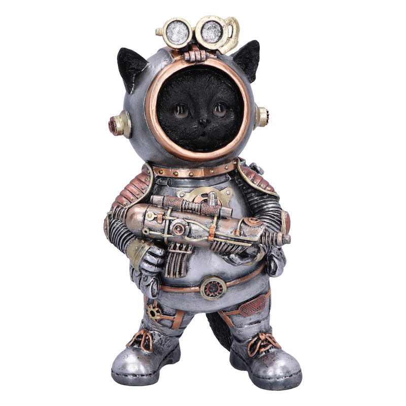 Cattack Space Steampunk Figurine