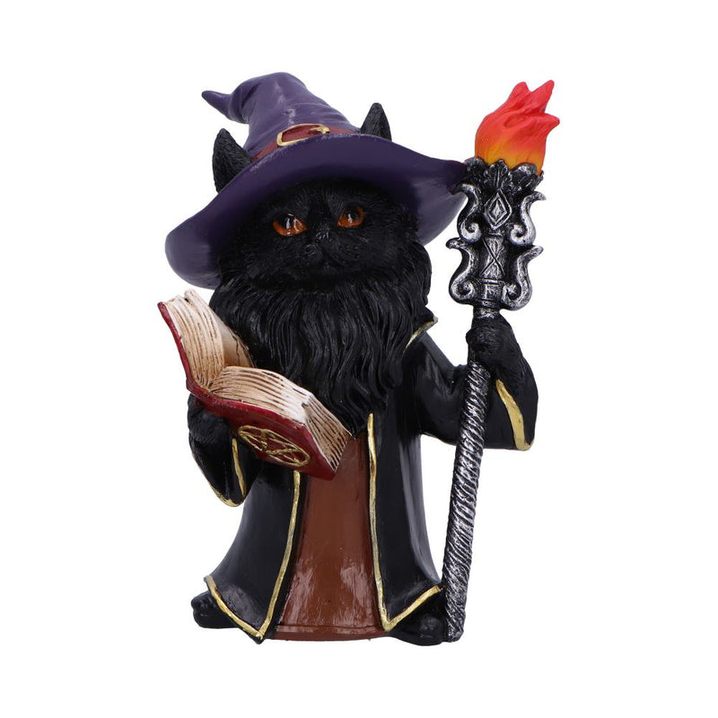 Albus a The Black Wizard Cat Figurine 15cm