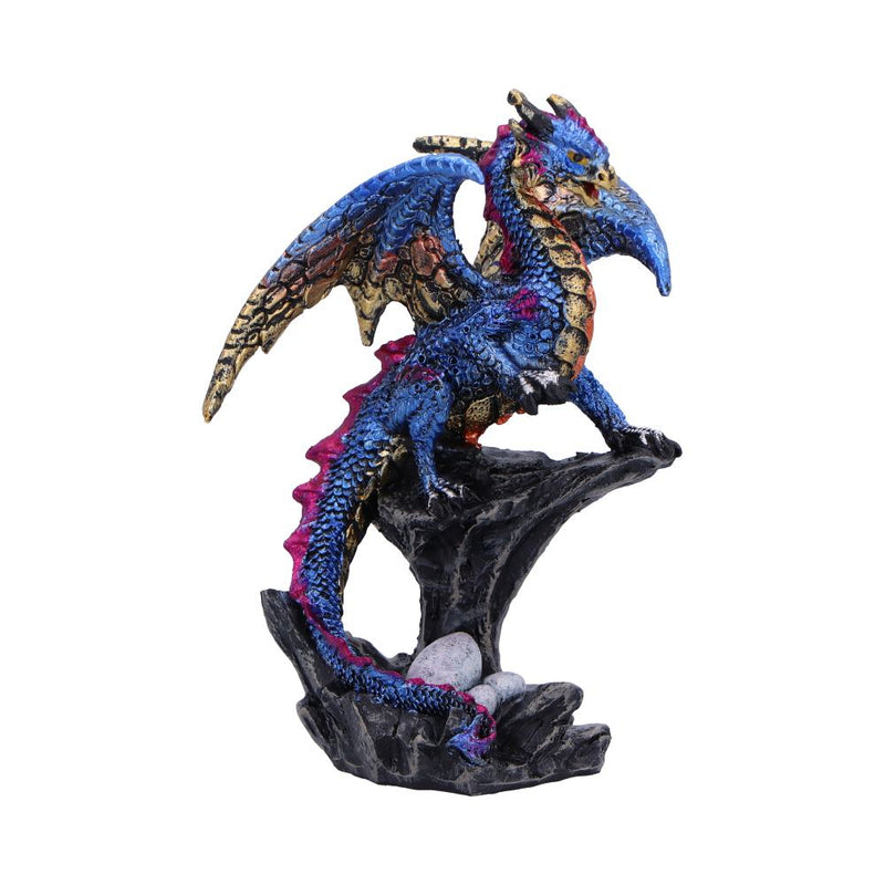 Den Defender Blue Guardian Dragon Figurine