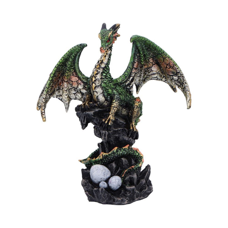 Den Defender Green Dragon Protector Figurine