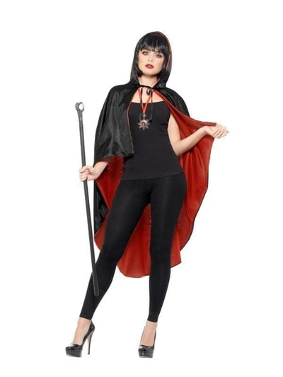Vampire Kit With Reversible Cape Adult Black_1 sm-47592
