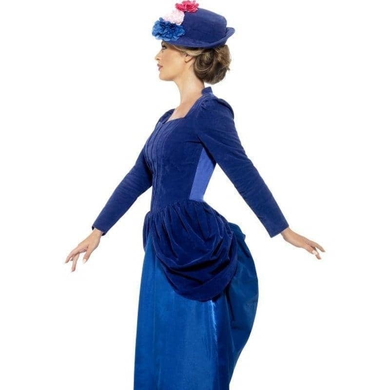 Victorian Vixen Deluxe Costume Adult Blue_3 sm-43420S