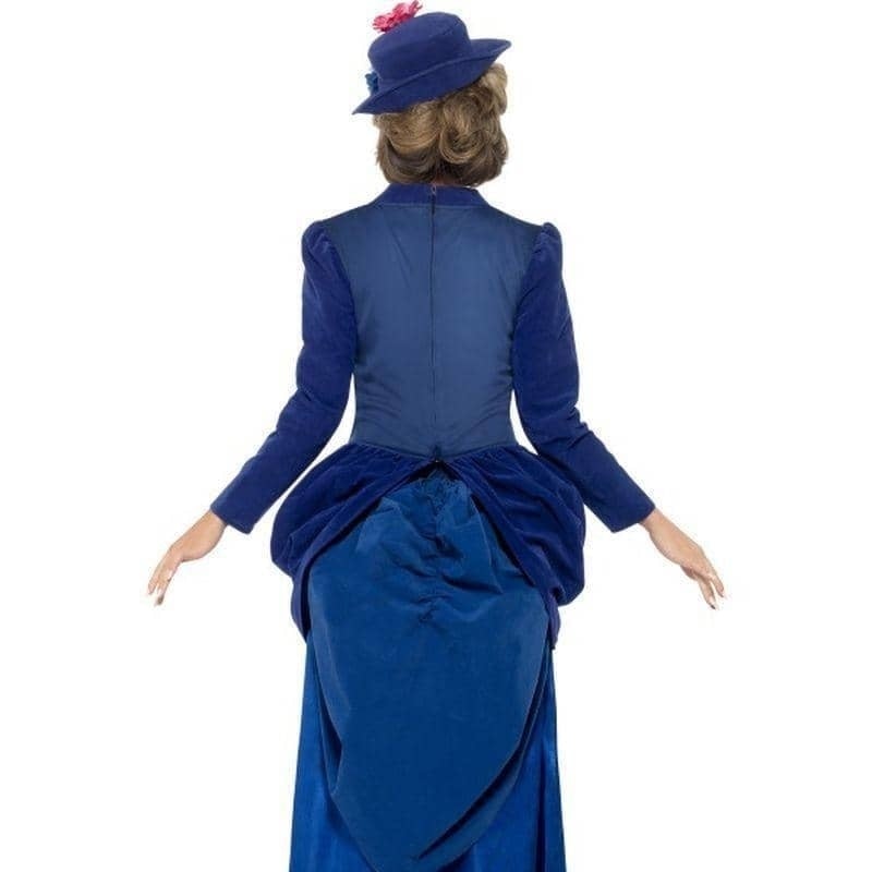 Victorian Vixen Deluxe Costume Adult Blue_2 sm-43420L