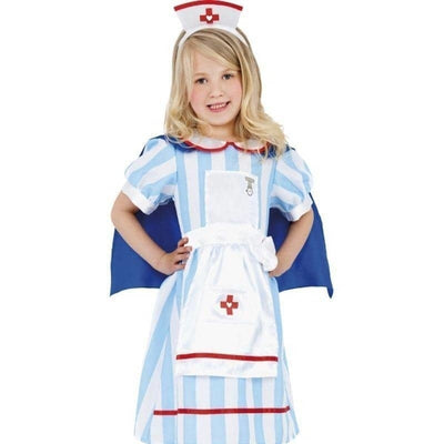 Vintage Nurse Costume Kids Blue White_1 sm-38646M