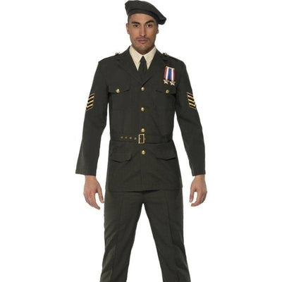 Wartime Officer Adult Green_1 sm-35334L