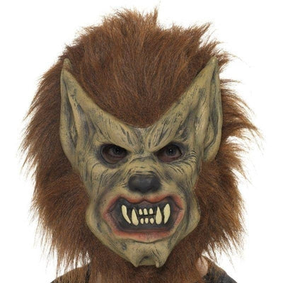 Werewolf Mask Adult Brown_1 sm-20301