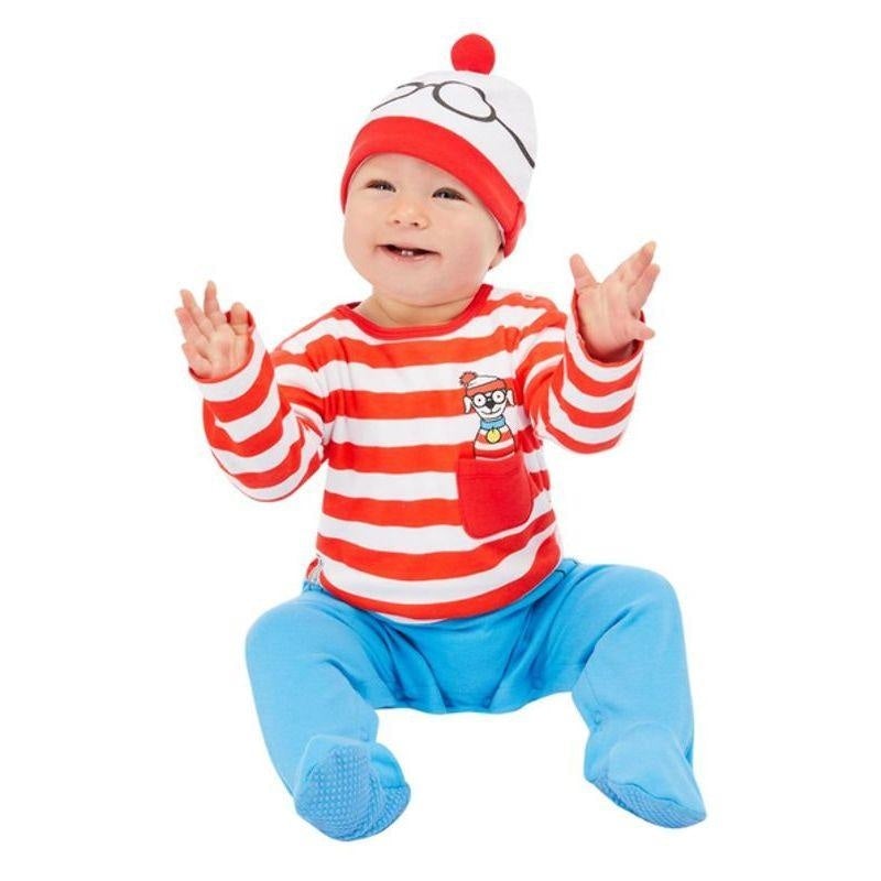 Wheres Wally? Baby Costume Red & White_2 sm-61021B4