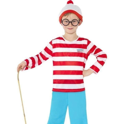 Wheres Wally? Costume Kids Black_1 sm-39971t