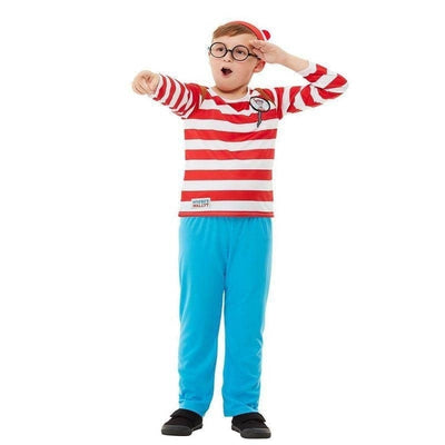 Wheres Wally? Deluxe Costume Child Red_1 sm-50279L