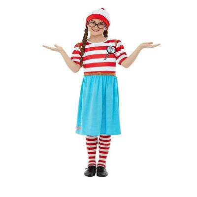 Wheres Wally? Wenda Deluxe Costume Child Red_1 sm-50280L