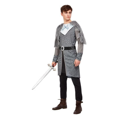 Winter Warrior King Costume Grey_1 sm-63040L