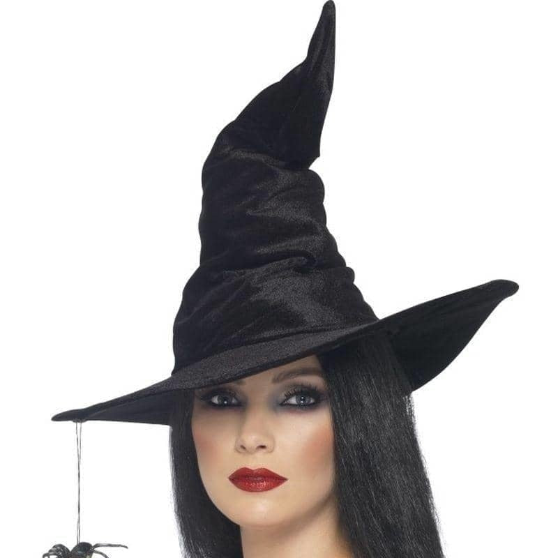 Witch Hat Adult Black Hanging Spider_1 sm-24146