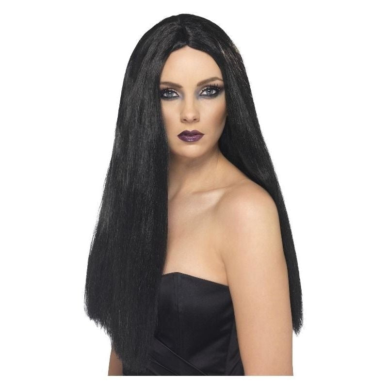 Witch Wig Adult Black 60cm_2 