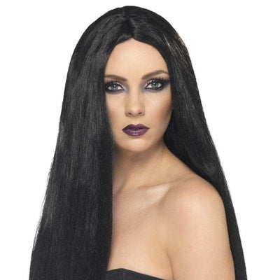 Witch Wig Adult Black 60cm_1 sm-378