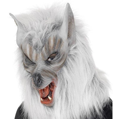 Wolf Mask Adult Silver_1 sm-25564