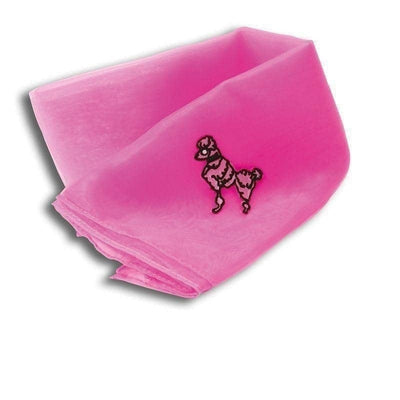 Womens 50s Poodle Scarf Pink Costume Accessories Female Halloween_1 BA1087