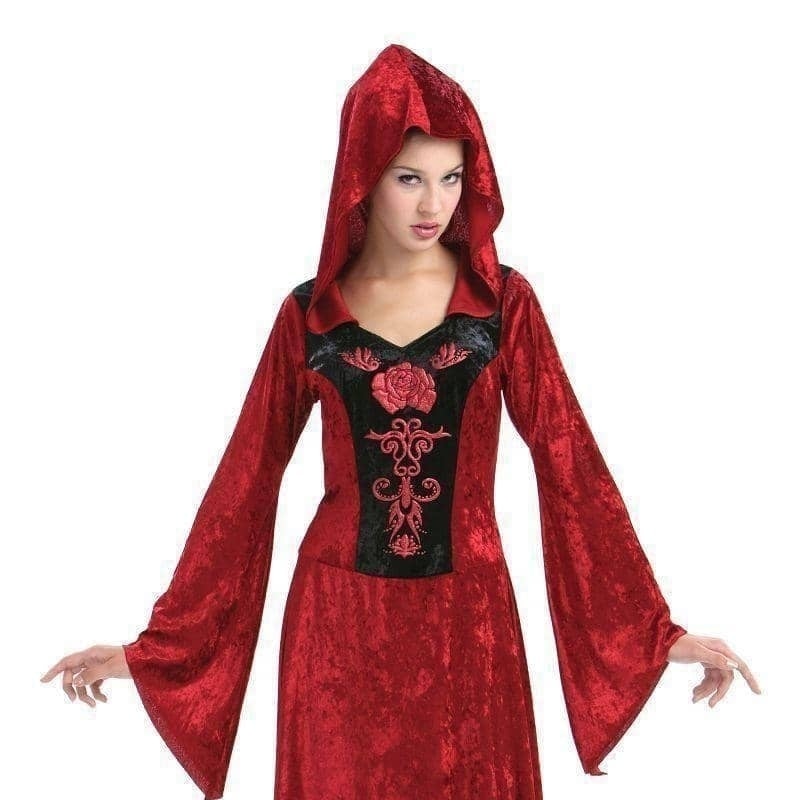 Womens Gothic Maiden Adult Costume Female Uk Size 10 14 Halloween_1 AC794