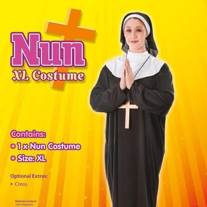 Womens Nun X Large Adult Costume Female Halloween_2 