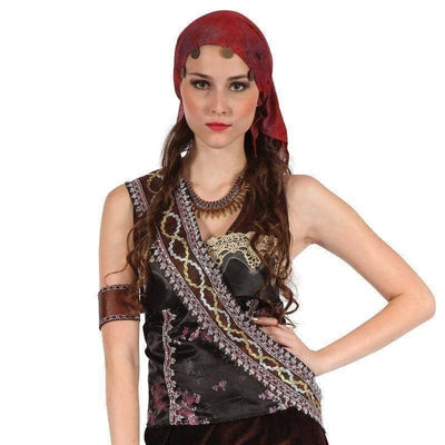 Womens Pirate Gypsy Lady Adult Costume Female Halloween_1 AC165