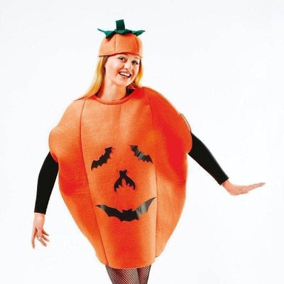 Womens Pumpkin Costume Adult Female Halloween_1 AC904