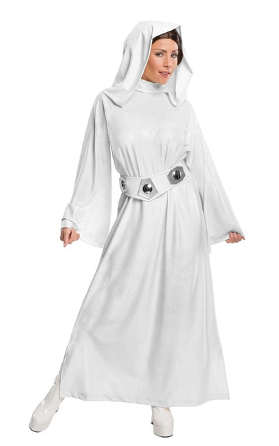 Princess Leia Womens Star Wars Deluxe Costume 1 rub-810357L MAD Fancy Dress