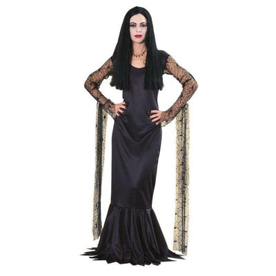 Womens The Addams Family Morticia Costume_1 rub-15526L
