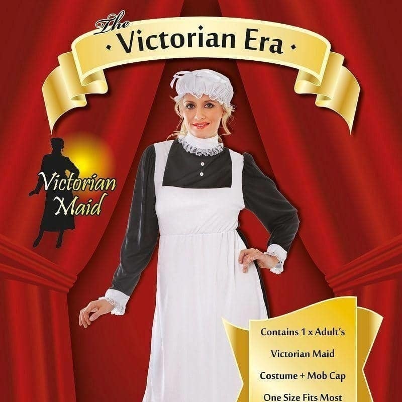Womens Victorian Maid Adult Costume Female Halloween_2 