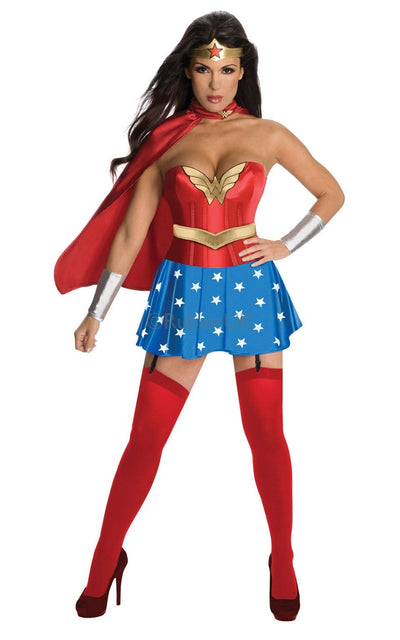 Wonder Woman Corset Costume_1 rub-889897L