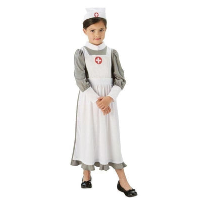 Ww1 Nurse Girls Fancy Dress Hospital Uniform Kids Childs Childrens Costume_1 rub-620505M
