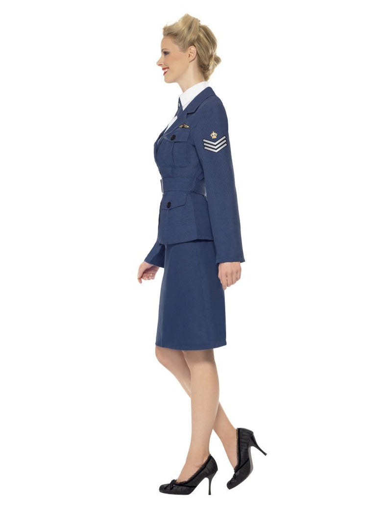 WW2 Air Force Female Captain Adult Blue Costume