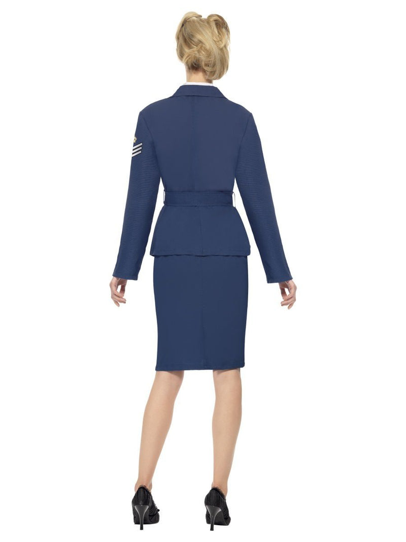 WW2 Air Force Female Captain Adult Blue Costume