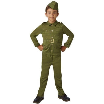 WW2 Army Soldier Boy Costume 1 rub-620786S MAD Fancy Dress