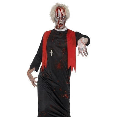 Zombie High Priest Mens Costume Black Red_1 sm-45526ML