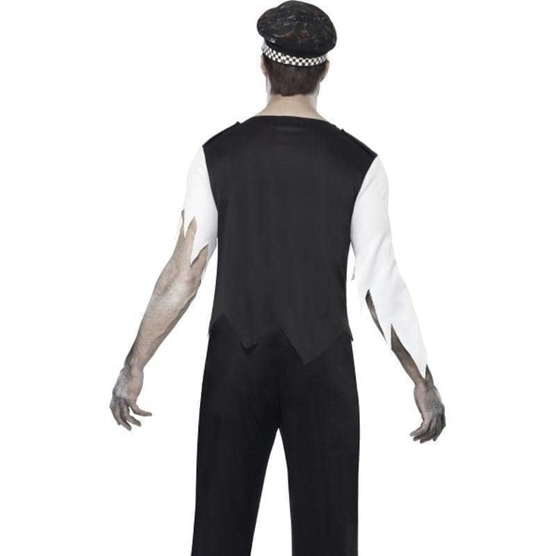 Zombie Policeman Costume Adult Black Red White_2 sm-38882M