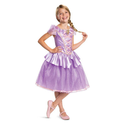 Disney Tangled Rapunzel Deluxe Costume Child Purple_1 sm-140669S5-6