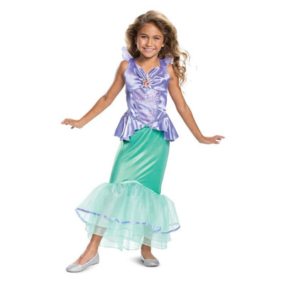 Disney The Little Mermaid Ariel Deluxe Costume Child Purple_1 sm-140709S5-6
