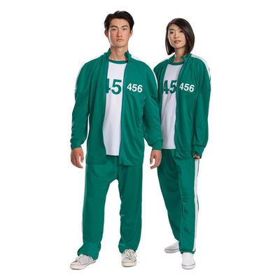 Netflix Squid Game Player 456 Costume Adult Green_1 sm-144289L-XL