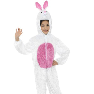 Bunny Costume Kids White Pink Smiffys _1