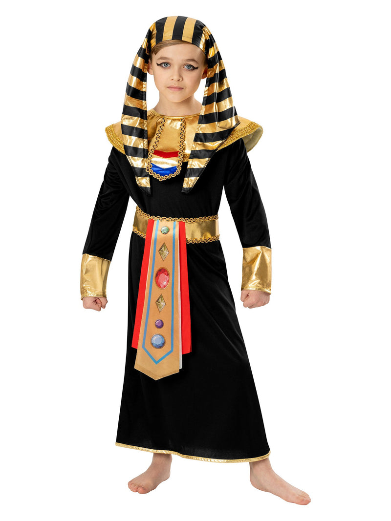 Black Pharaoh Boy Kids Costume