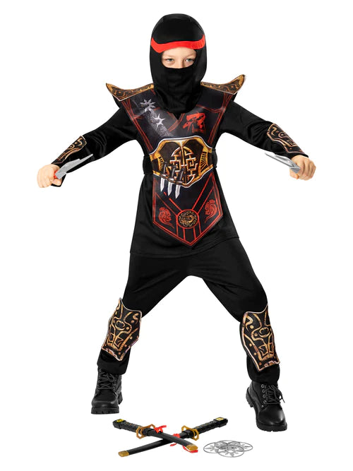 Red Ninja Costume for Kids