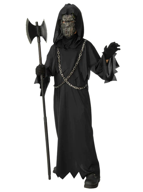 Horror Robe Costume with Chains for Kids Nazgul
