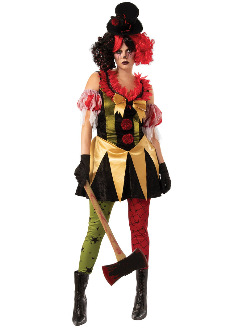 Evil Clown Ladies Costume