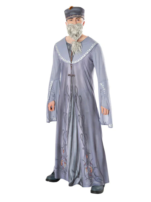 Dumbledore Adult Costume with Beard