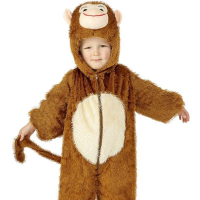 Monkey Costume Kids Brown White Smiffys _1